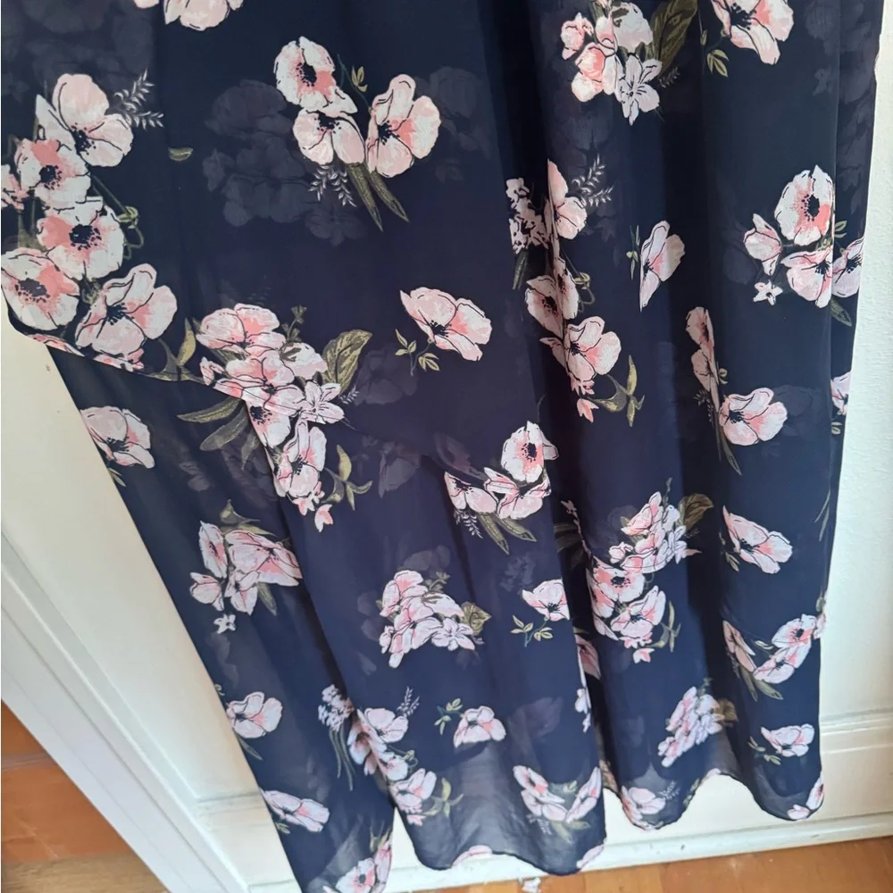 Abercrombie & Fitch Floral‎ Dress Wedding Guest vacation Spring Flowy Femme